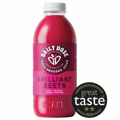 Daily Dose Brilliant Beets cold pressed juice 750ml, UK version