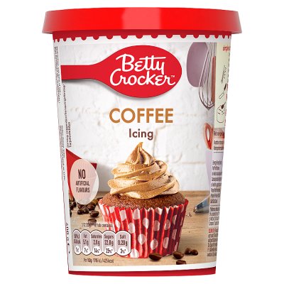 Betty Crocker coffee icing 400g - British product