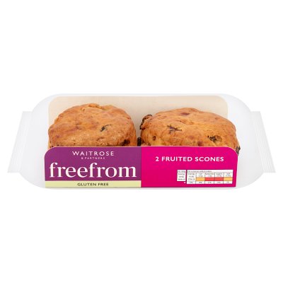 Waitrose Free From Fruited Scones 140g, UK version
