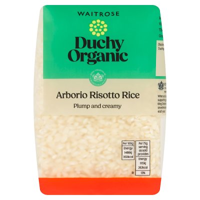 Duchy Organic arborio risotto rice 500g - British product