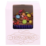 Fiona Cairns chocolate cupcake, a vegetarian bakery item (British brand)