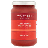 Waitrose arrabbiata pasta sauce 350g, imported from the UK