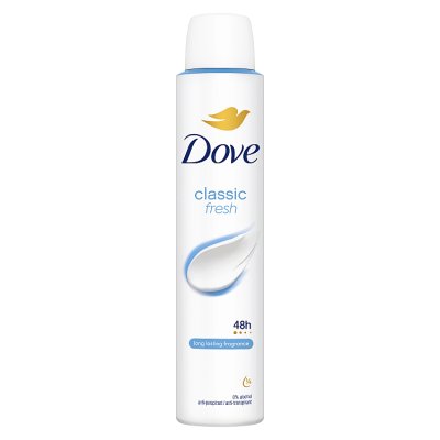 Dove Classic Fresh anti-perspirant aerosol 200ml, UK version