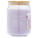 Wax Lyrical large jar candle Sweet Dreams 475g, UK version