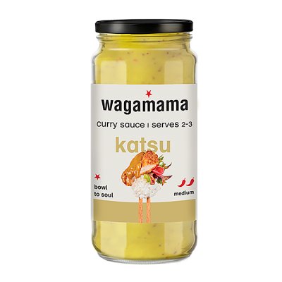 Wagamama katsu curry sauce medium 340g - British product