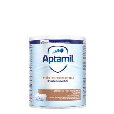 Aptamil lactose free first infant milk 400g (British brand)