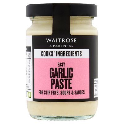 Cooks' Ingredients Garlic Paste 95g (British brand)