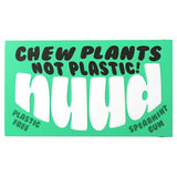 Nuud plastic free spearmint gum 18g pack - British product