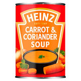 Heinz carrot and coriander soup 400g - British product
