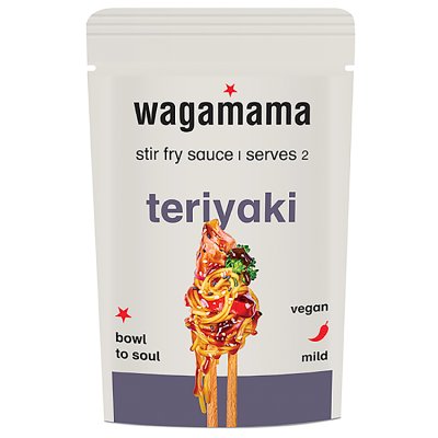 Wagamama teriyaki stir fry sauce 120g, imported from the UK