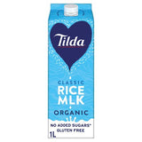 Tilda organic rice drink 1 litre, UK version