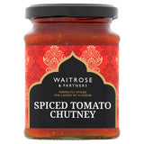 Waitrose spiced tomato chutney 290g - British product