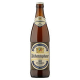 Weihenstephaner wheat beer Hefe Weissbier 500ml, UK version