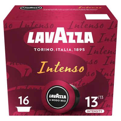 Lavazza A Modo Mio Intenso coffee capsules 16s 120g (British brand)