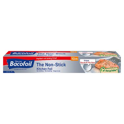 BacoFoil non-stick kitchen foil 10 metres (British brand)