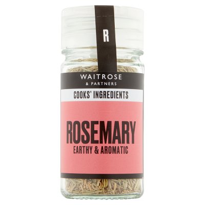 waitrose Cooks' Ingredients Rosemary Dried Herb 22g- Buy online at McGrocer