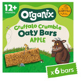 Organix Gruffalo Crumble Apple soft oaty bars 6x23g - British product