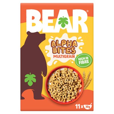 BEAR Alphabites multigrain cereal 350g (British brand)
