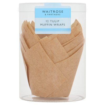 Waitrose tulip muffin wraps pack of 12, UK version