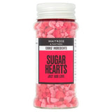 Cooks' Ingredients red and pink sugar hearts 63g, UK version