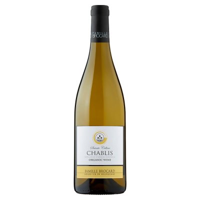 Famille Brocard organic Chablis white wine 75cl, imported from the UK