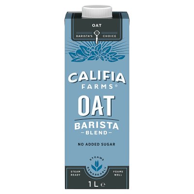 Califia Farms oat barista blend drink 1L, imported from the UK