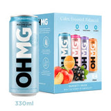OHMG sparkling magnesium water variety pack 4x330ml (British brand)