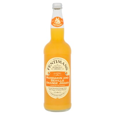 Fentimans Mandarin and Seville Orange Jigger 750ml, imported from the UK