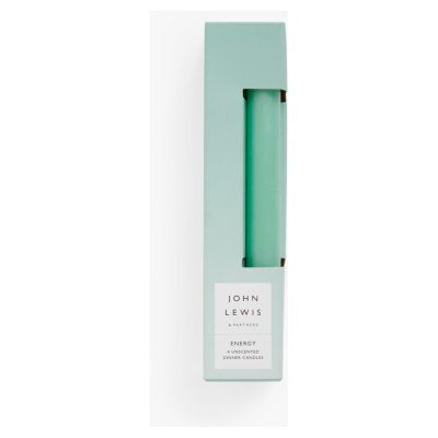 John Lewis Sentiments unscented dinner candles pack of 4 (British brand)