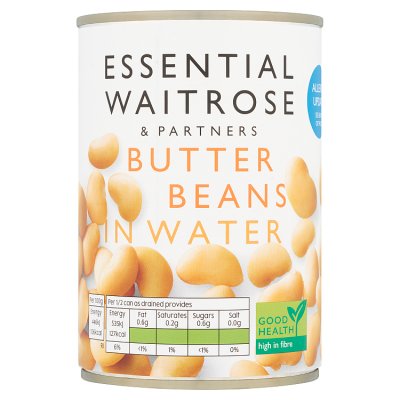 Waitrose Butter Beans 400g, imported from the UK