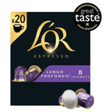 L'Or Lungo Profundo coffee capsules 20s - British product