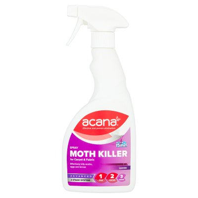 Acana carpet and fabric moth killer fresh lavender 500ml, UK version