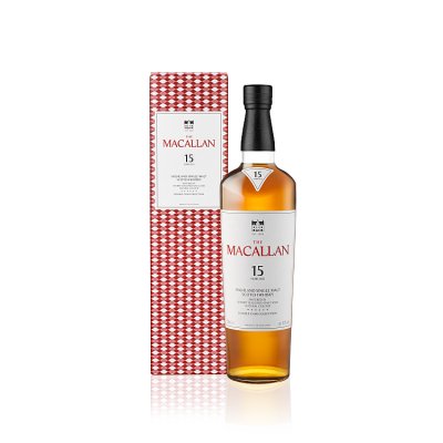The Macallan Double Cask 15 single malt Scotch whisky 70cl, UK version