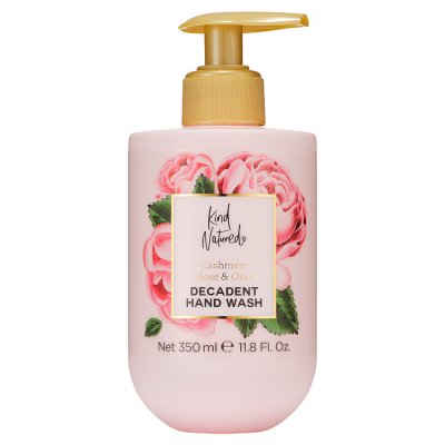 Kind Natured Cashmere Rose & Oud hand wash 350ml, imported from the UK