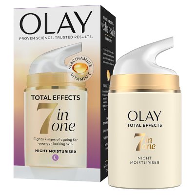 Olay Total Effects 7 night moisturiser 50ml (British brand)