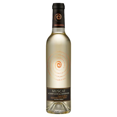 Sweet fortified wine Muscat de Saint Jean de Minervois 37.5cl (British brand)