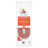 Waitrose mild and smoky chorizo ring 225g - British product
