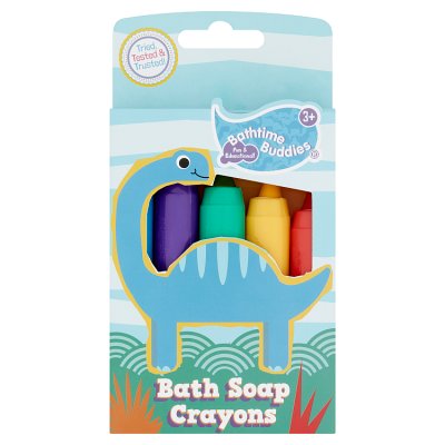 Bathtime Buddies bath crayons five colours, imported from the UK