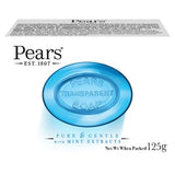 Pears Pure & Gentle transparent soap bar 125g (British brand)