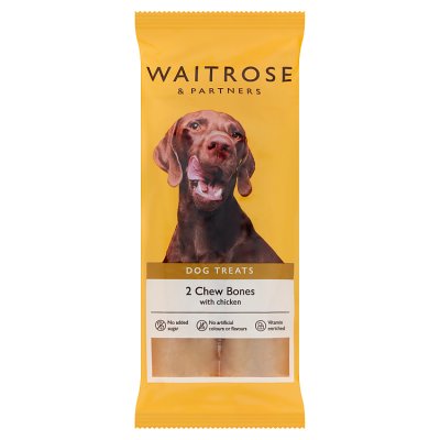 Waitrose chew bones with chicken 200g - British product