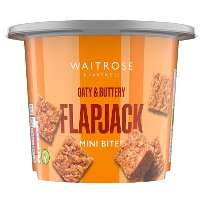 Waitrose flapjack mini bites 260g oat snack, UK version