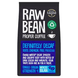 Raw Bean single origin decaf coffee beans 200g, UK version