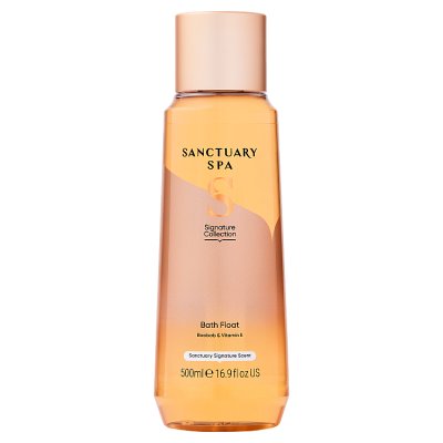 Sanctuary Spa Signature Collection bath float 500ml, imported from the UK