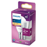 Philips LED bulb warm white E14 5.5W (British brand)