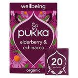 Pukka organic elderberry echinacea tea 40g, UK version