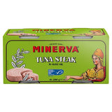 Minerva tuna steak in olive oil 4x200g, imported from the UK