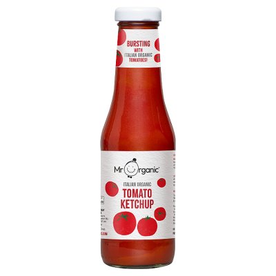 Mr Organic Italian organic ketchup 480g, imported from the UK
