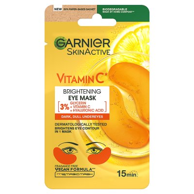 Garnier vitamin C brightening eye mask 30ml, UK version