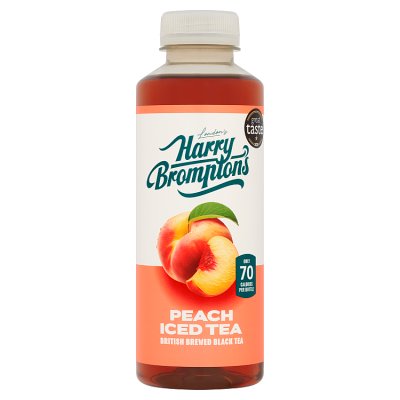 Harry Brompton's Peach Iced Tea 500ml (British brand)