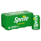 Sprite lemon lime soft drink 8x330ml (British brand)